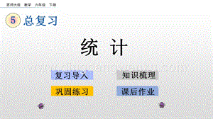 西師大版六年級(jí)下冊(cè)總復(fù)習(xí)3.1 統(tǒng)計(jì) ppt課件.pptx