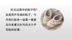 人教版部編版四年級下冊語文 20 蘆花鞋 ppt課件.pptx
