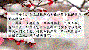 人教部編版五年級下冊語文 4 梅花魂 精品ppt課件.pptx