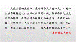 部編人教版八年級下冊語文名著導讀鋼鐵是怎樣煉成的：摘抄和做筆記PPT課件
