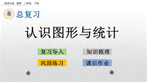 西師大版二年級下冊數學第七單元 8.4 認識圖形與統計 PPT課件