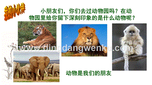 人美版小學美術二年級下冊11《藝術作品中的動物》課件.ppt