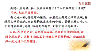 部編版九年級下冊語文寫作布局謀篇教學課件.ppt