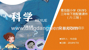 青島版（六三制）小學(xué)科學(xué)三年級(jí)下冊(cè)17.《鞋底花紋的啟示》教學(xué)課件.ppt