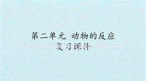 湘科版二年級上冊科學課件-第二單元動物的反應復習課件(共12張PPT).pptx