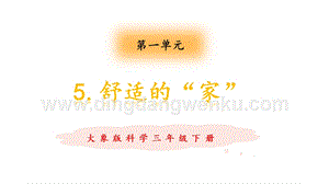 大象版三年級(jí)下冊(cè)科學(xué)1.5舒適的“家”教學(xué)課件.pptx