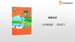 粵教粵科版三年級下冊科學2.10《健康生活》教學課件.ppt