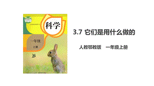 人教鄂教版一年級(jí)上冊(cè)科學(xué)3.7《它們是用什么做的》課件.pptx