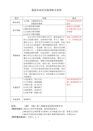 部編版七年級上冊語文20《狼》教案（馮老師公開課獲獎設計）.doc