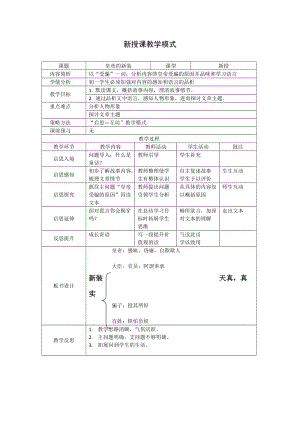 部編版七年級上冊語文21《皇帝的新裝》教案（蔣老師公開課獲獎設計）.docx