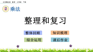 北京課改版三年級(jí)下冊(cè)數(shù)學(xué)2.7 整理和復(fù)習(xí) 教學(xué)課件.pptx
