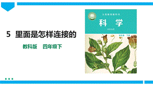 教科版四年級下冊2.5《里面是怎樣連接的》課件含視頻素材.pptx
