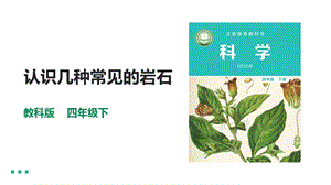 教科版四年級(jí)下冊科學(xué)3.2《認(rèn)識(shí)幾種常見的巖石》課件（34張PPT）含素材.pptx