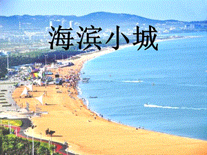人教部編版三年級上冊語文19海濱小城課件（甘肅縣級優課）.ppt