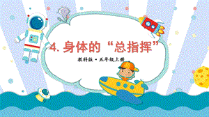 2021新教科版五年級上冊科學(xué)課件-4.4身體的“總指揮”（共22張PPT).ppt