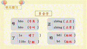 人教部編版二年級上冊語文（教學課件）語文園地二.pptx