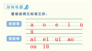 人教部編版一年級上冊語文（教學課件）漢語拼音aneninunün.pptx
