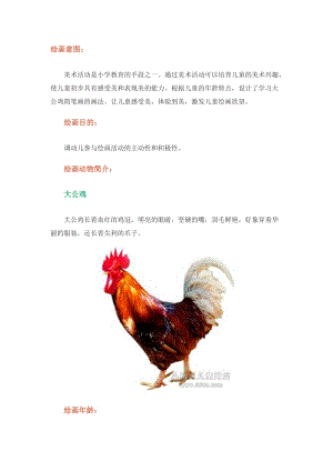 人教版一年級上冊美術(shù)20《美麗的植物和動物》教案（韓老師）.doc