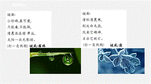 2021新蘇教版五年級上冊科學14露和霜 課件.ppt