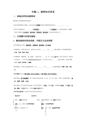 北師大版七下生物22.3《植物的主要類群》教案（楊老師公開課作品）.docx