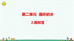 大象版六年級上冊科學2.2 雨和雪（含練習）課件.pptx