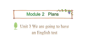 教科版五年級下冊英語課件-Module2PlansUnit3WearegoingtohaveanEnglishtestPeriod1(共29張PPT).pptx