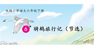 人教部編版六下語文6騎鵝旅行記（節(jié)選）課件（馮老師公開課）.pptx