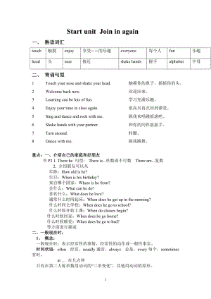 劍橋版joinin五年級下冊英語知識點匯總.docx