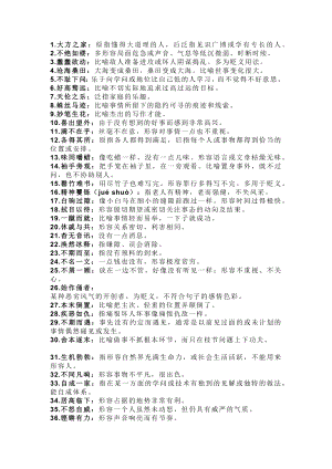 初中語文常考的118個成語.docx
