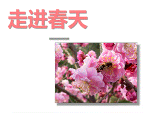 人教版四年級下冊美術走進春天課件.ppt