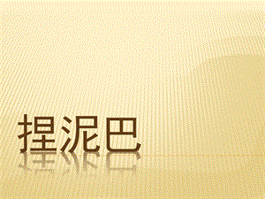 人美版二年級上冊美術(shù)捏泥巴課件3.ppt