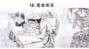 人教部編版五年級上冊語文18.慈母情深課件.pptx