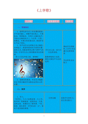 人教版一年級下冊音樂 律動　快樂小舞曲-教案（吳金老師公開課）.doc