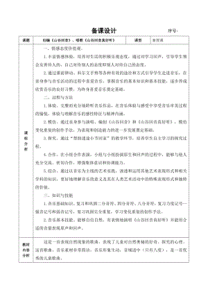 人教版二年級(jí)下冊(cè)音樂(lè)編創(chuàng)山谷回音-教案設(shè)計(jì)（李媛老師公開(kāi)課）.docx