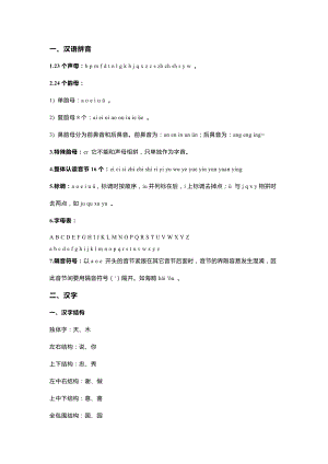 小學語文1-6年級知識點大匯總：字、詞、句、修辭、古詩、文學常識.docx