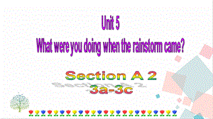 人教版八年級下冊英語Unit5SectionA(3a-3c)課件.ppt