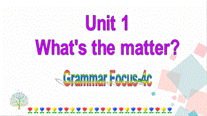 人教版八年級下冊英語Unit 1 Section A (grammar focus- 3c) 課件.ppt