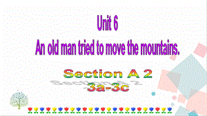 人教版八年級下冊英語Unit6SectionA(3a-3c)課件.ppt