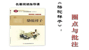 人教部編版七年級下語文第三單元名著導讀駱駝祥子圈點與批注課件.pptx