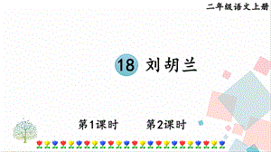 部編版二年級(jí)上冊(cè)語(yǔ)文18 劉胡蘭 課件.pptx