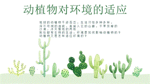 冀人版三年級(jí)下冊(cè)科學(xué)06仙人掌與蓮課件（共12張PPT）.pptx