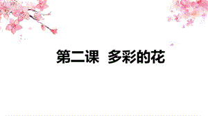 人教鄂教版一年級下冊科學(xué)2 多彩的花 課件（25張PPT）.pptx