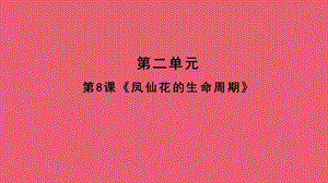 人教鄂教版三年級下冊科學8《鳳仙花的生命周期》課件(共9張PPT).ppt