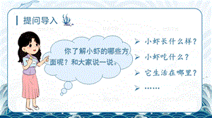 人教部編版三年級下冊語文（教學課件）15.小蝦.pptx