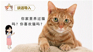人教部編版四年級下冊語文（教學課件）13.貓.pptx