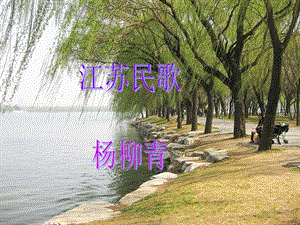 湘藝版四年級上冊音樂楊柳青課件.ppt