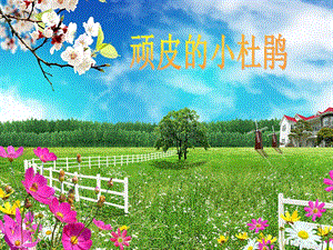 湘藝版三年級下冊音樂頑皮的小杜鵑課件.ppt