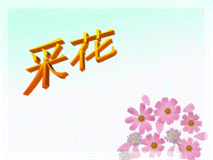 人音版五年級(jí)下冊(cè)音樂《采花》課件.ppt