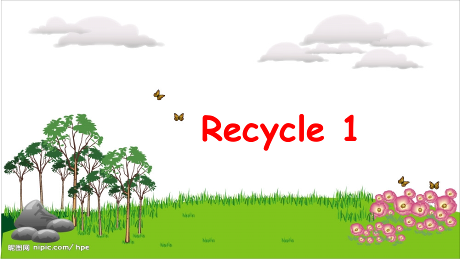 人教PEP版四上英語Recycle1教學(xué)課件.rar
