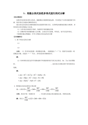 初中數(shù)學專題復習資料（總113頁）.doc